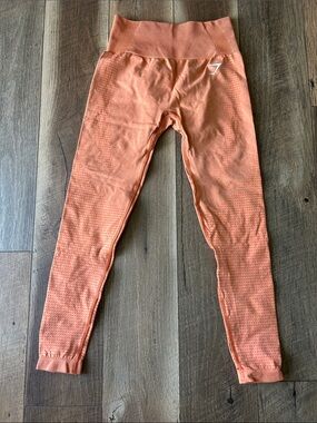 Gymshark Women’s Seamless Leggings in Coral Orange